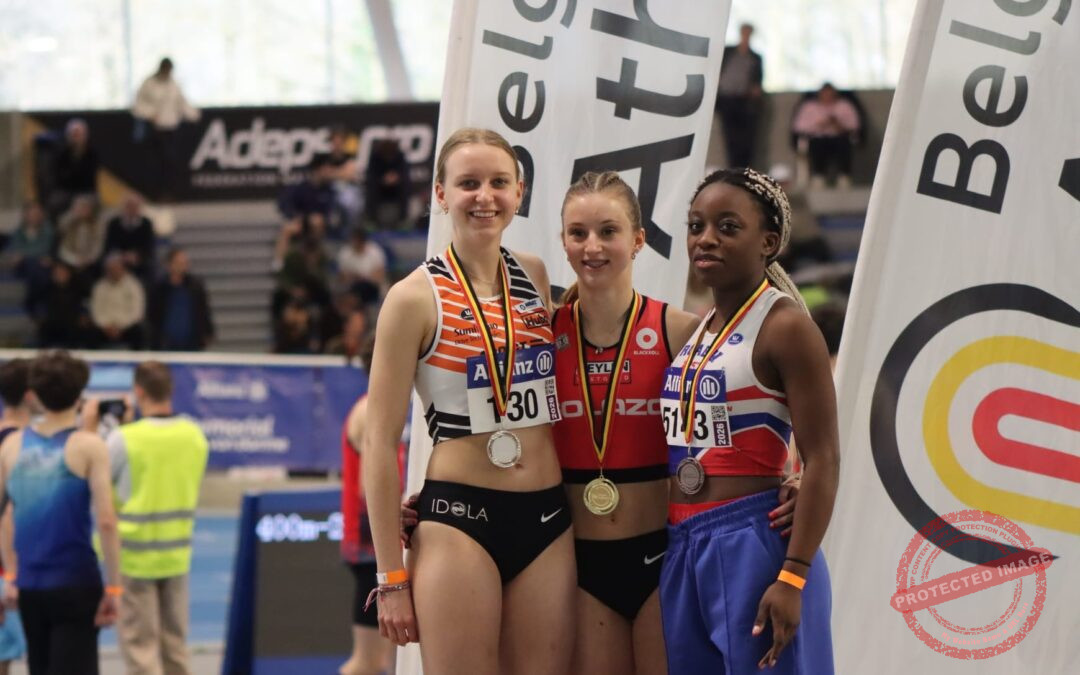 NAVIS Antwerpen: Helena Winters gewinnt die Silbermedaille im 60 Meter Sprint in Belgien