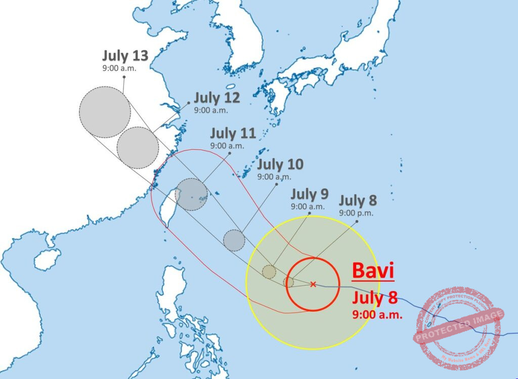 Super Typhoon Bavi – Way1
