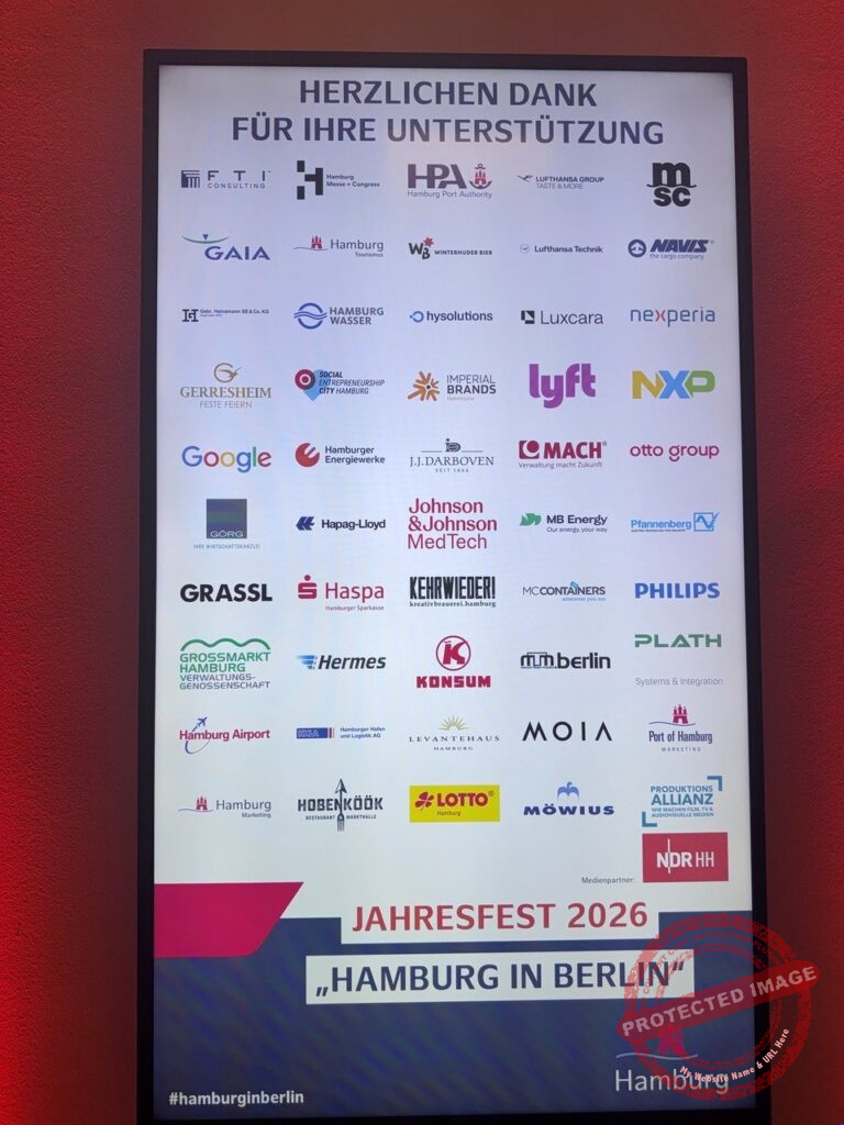 Hamburg in Berlin 2026