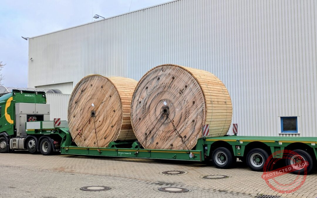 NAVIS Hannover: Verladung von 3 Kesselbrücken für ein Infrastrukturprojekt in Großbritannien