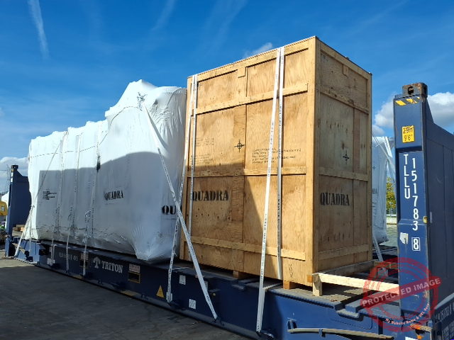 NAVIS Antwerpen organsierte eine Projektverschiffung in die Dominikanische Republik